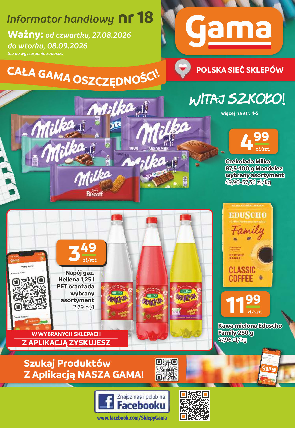 Gazetka Gama 2026-08-27 - 2026-09-08