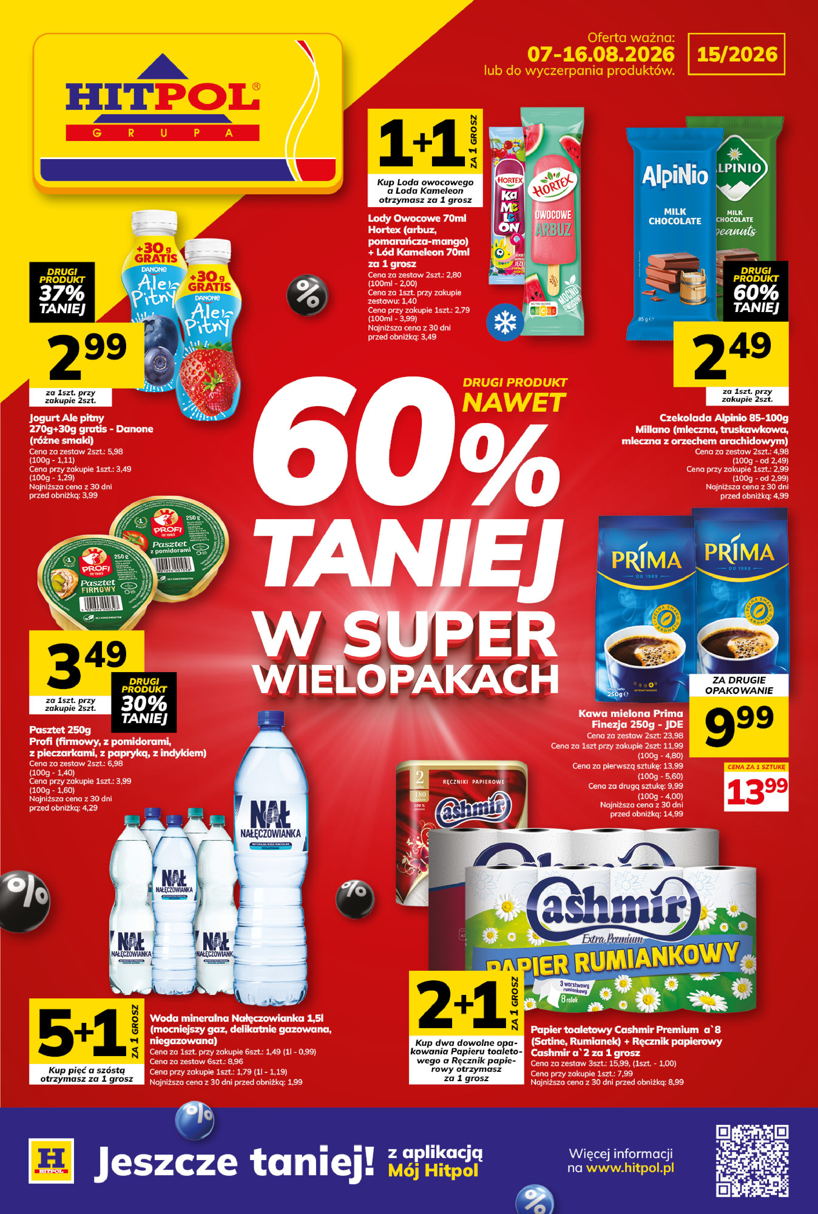 Gazetka promocyjna obowiązuje: 07.08 - 16.08.2026