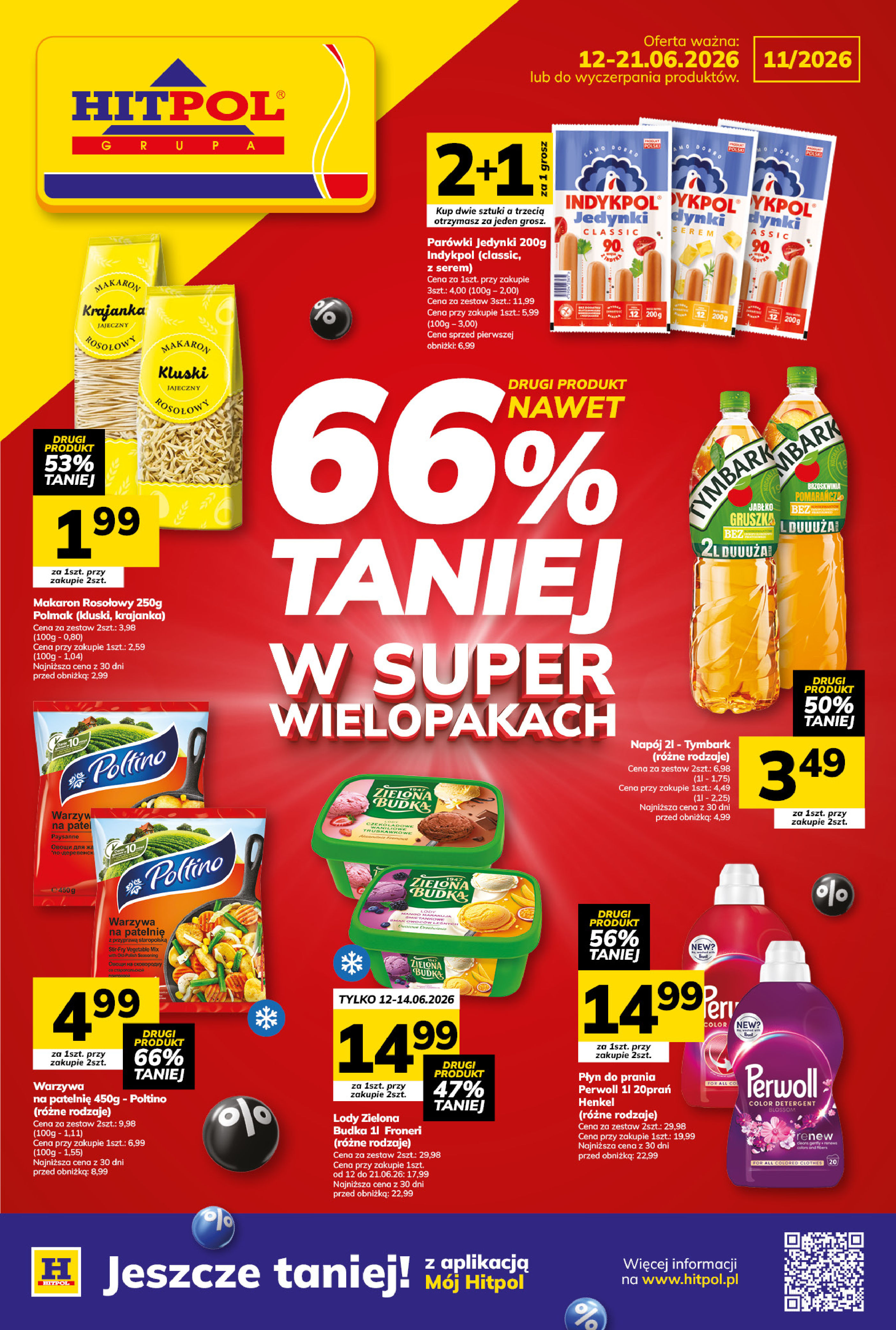 Gazetka promocyjna obowiązuje: 12.06 - 21.06.2026 r,