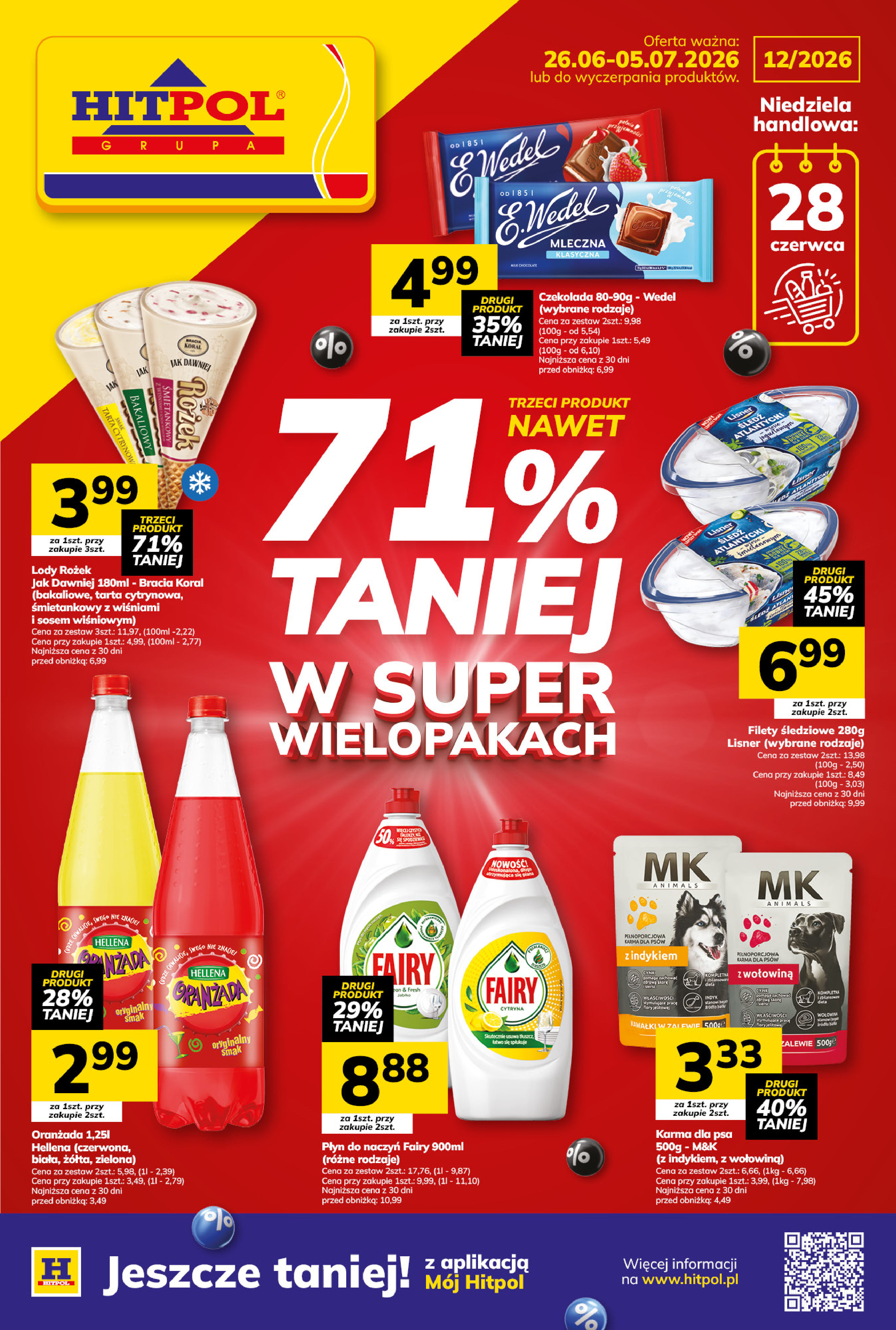 Gazetka promocyjna obowiązuje: 26.06 - 05.07.2026 r.