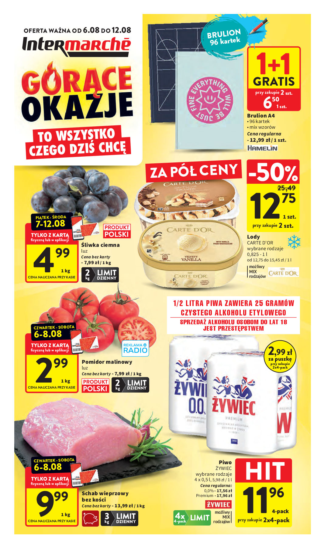Gazetka promocyjna od 6 do 12.08