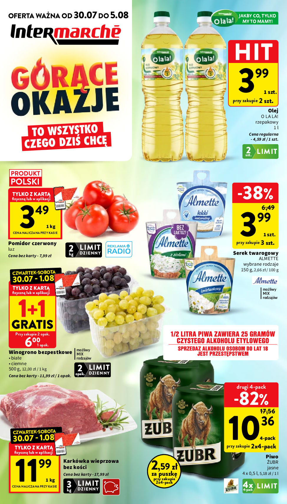 Gazetka promocyjna od 30.07 do 5.08