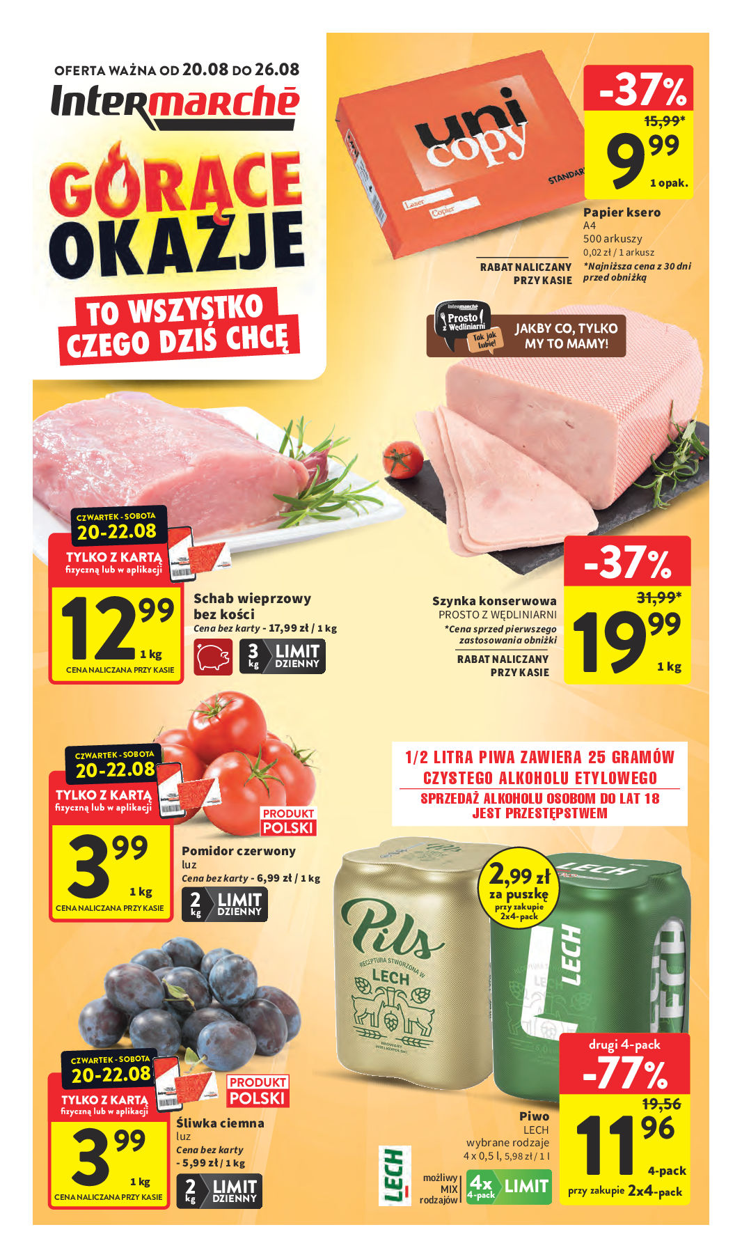Gazetka promocyjna od 20 do 26.08