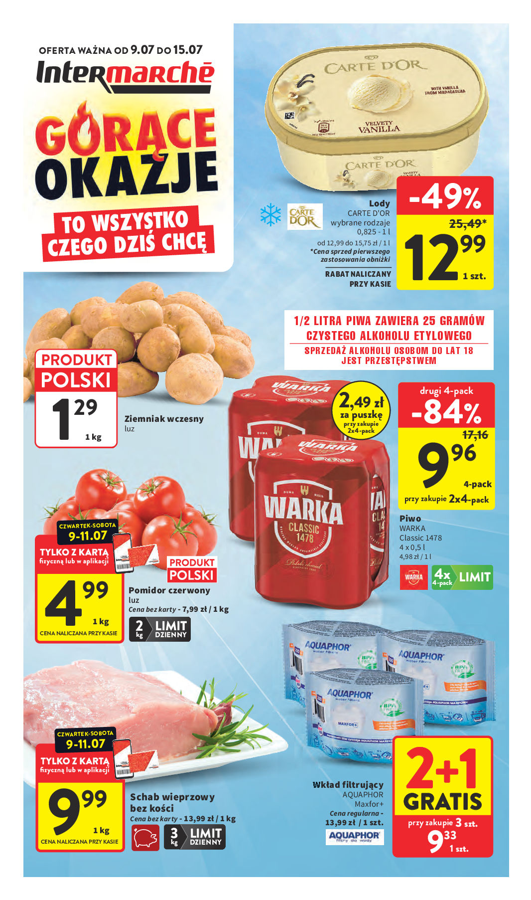 Gazetka promocyjna od 9 do 15.07