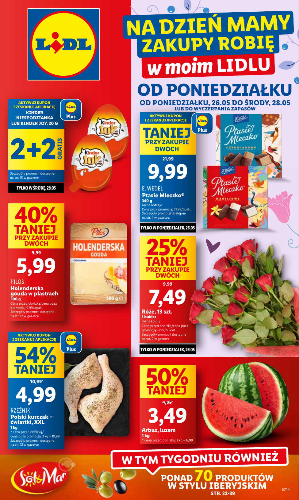 OFERTA WAŻNA OD 26.05 DO 28.05