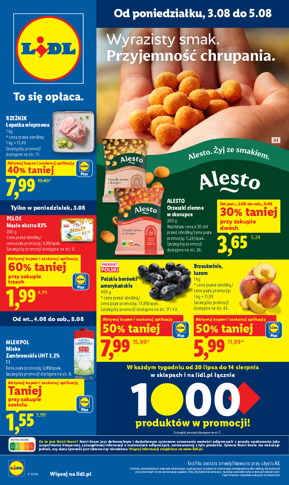 Gazetka ważna od 3.08