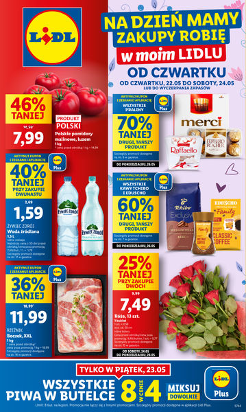 OFERTA WAŻNA OD 22.05 DO 24.05