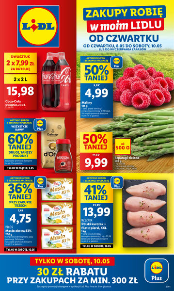 OFERTA WAŻNA OD 8.05 DO 10.05
