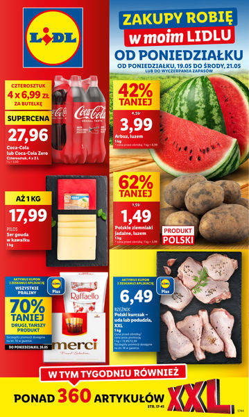 OFERTA WAŻNA OD 19.05 DO 21.05