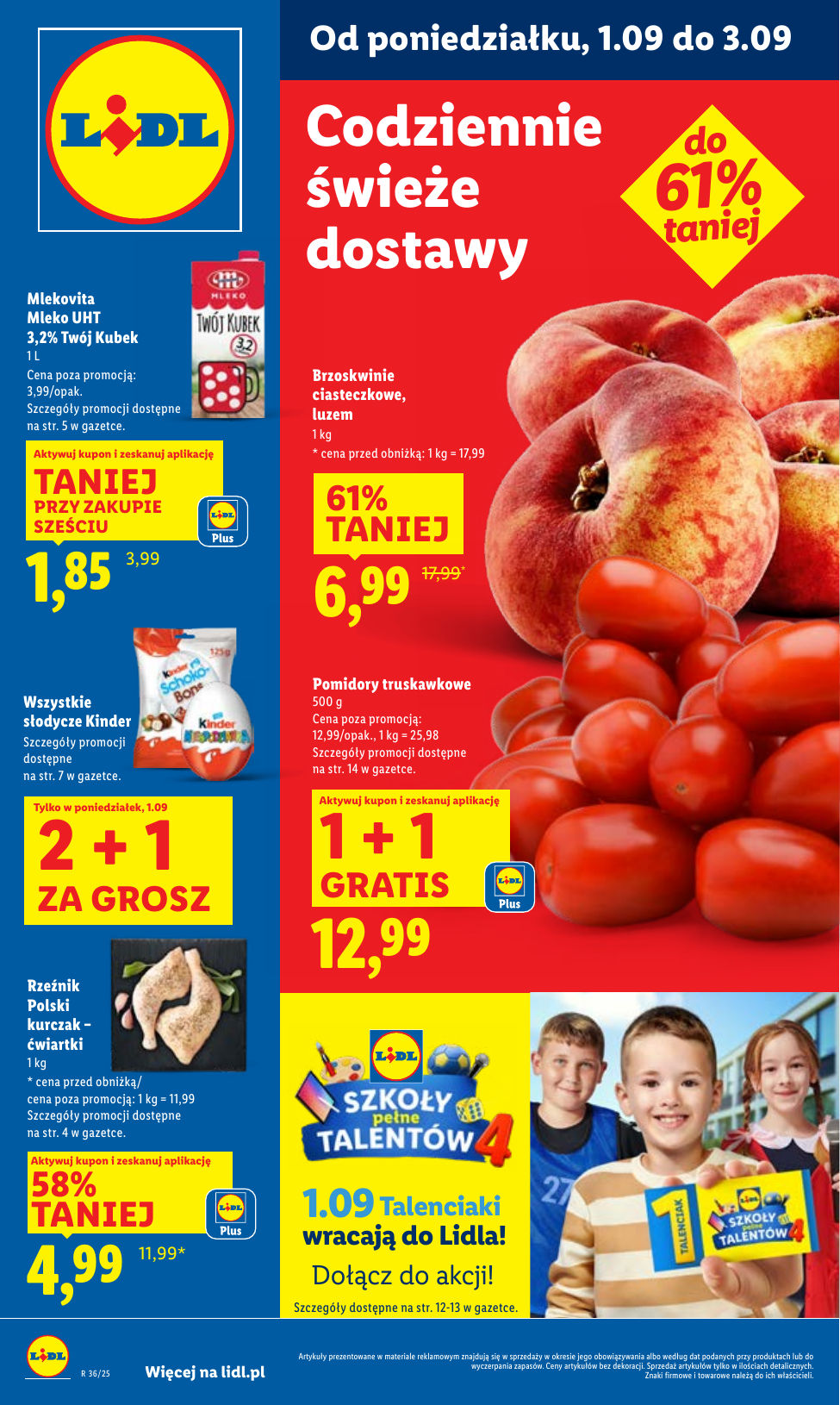 OFERTA WAŻNA OD 1.09 DO 3.09