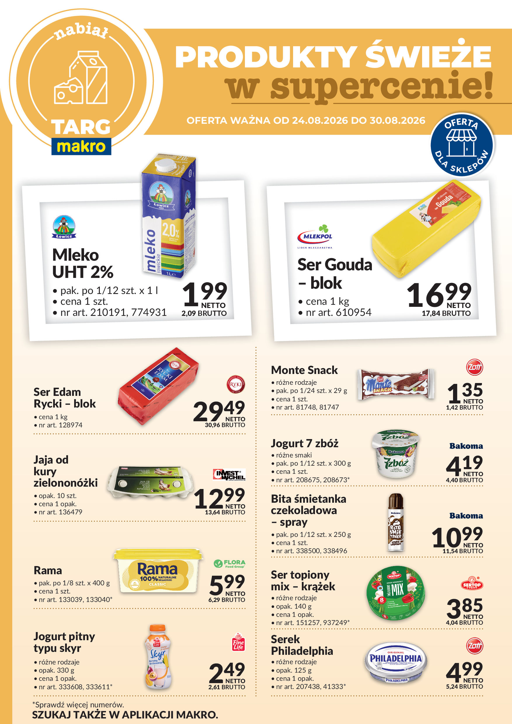 Targ MAKRO - oferta świeża w super cenach! 
