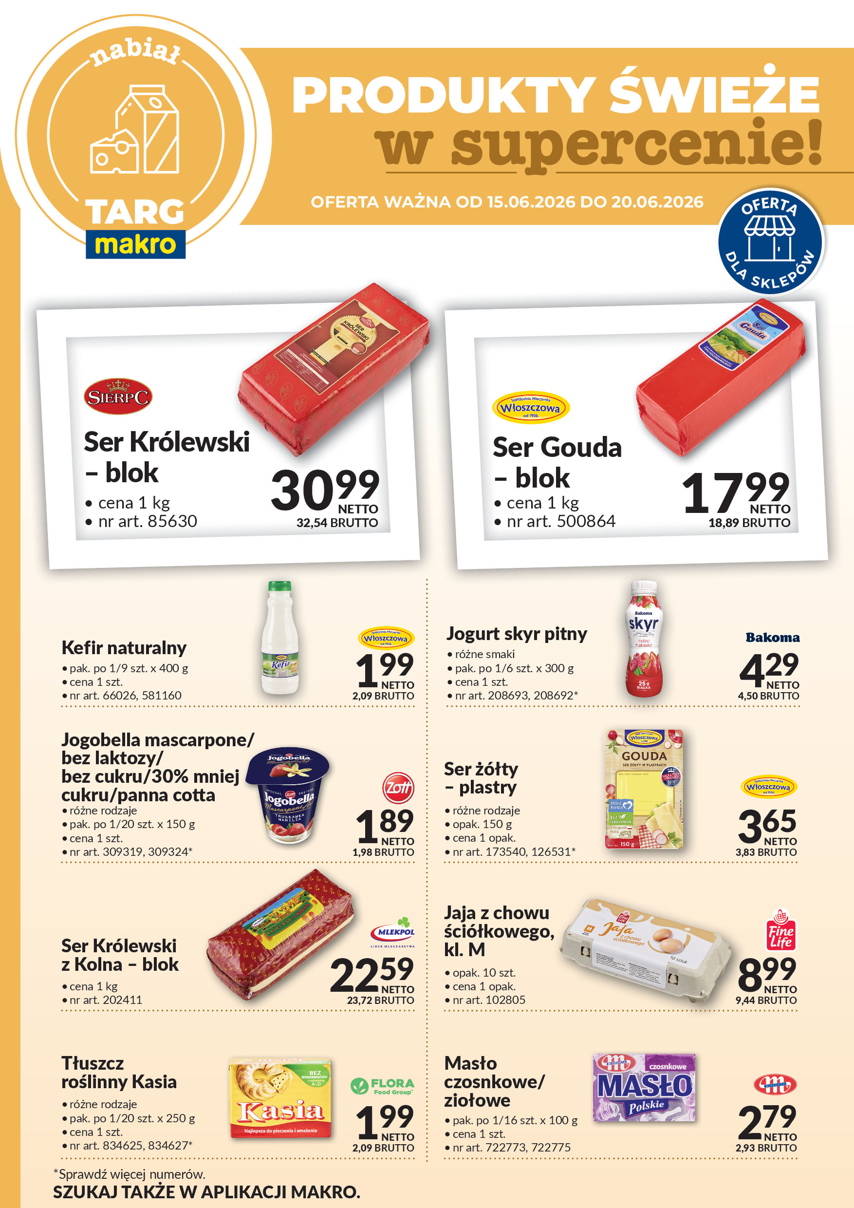 Targ MAKRO - oferta świeża w super cenach! 