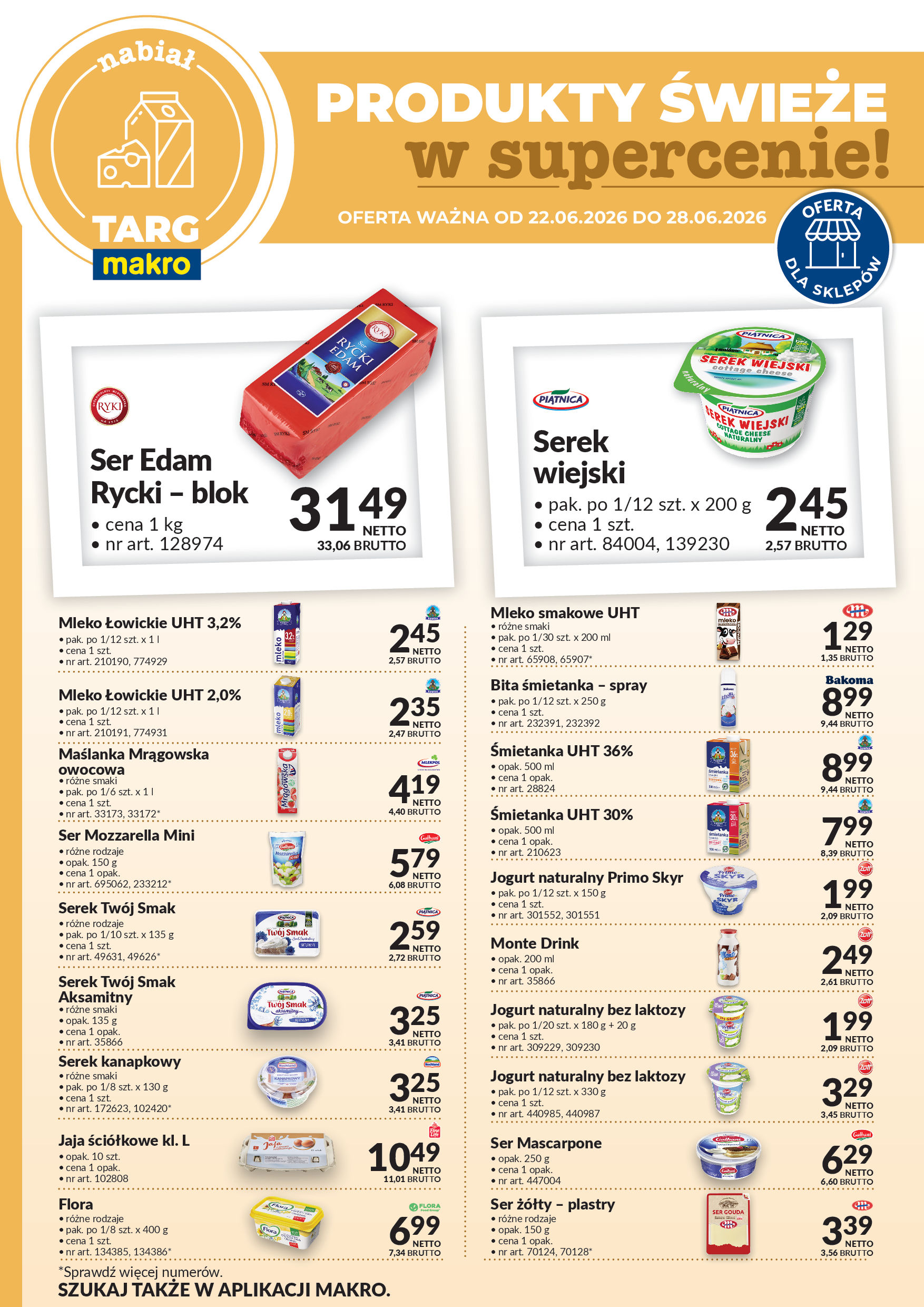 Targ MAKRO - oferta świeża w super cenach! 