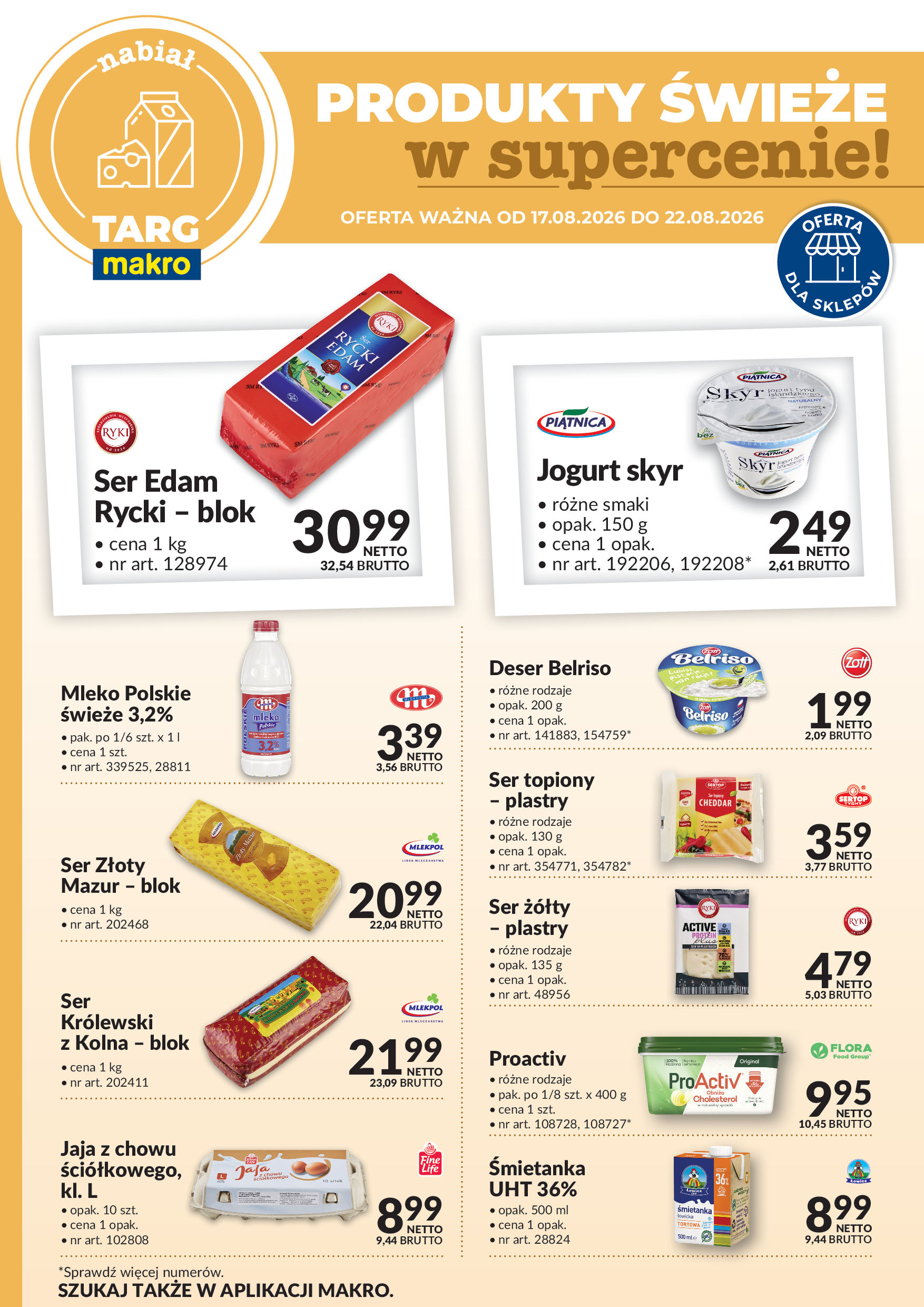 Targ MAKRO - oferta świeża w super cenach! 