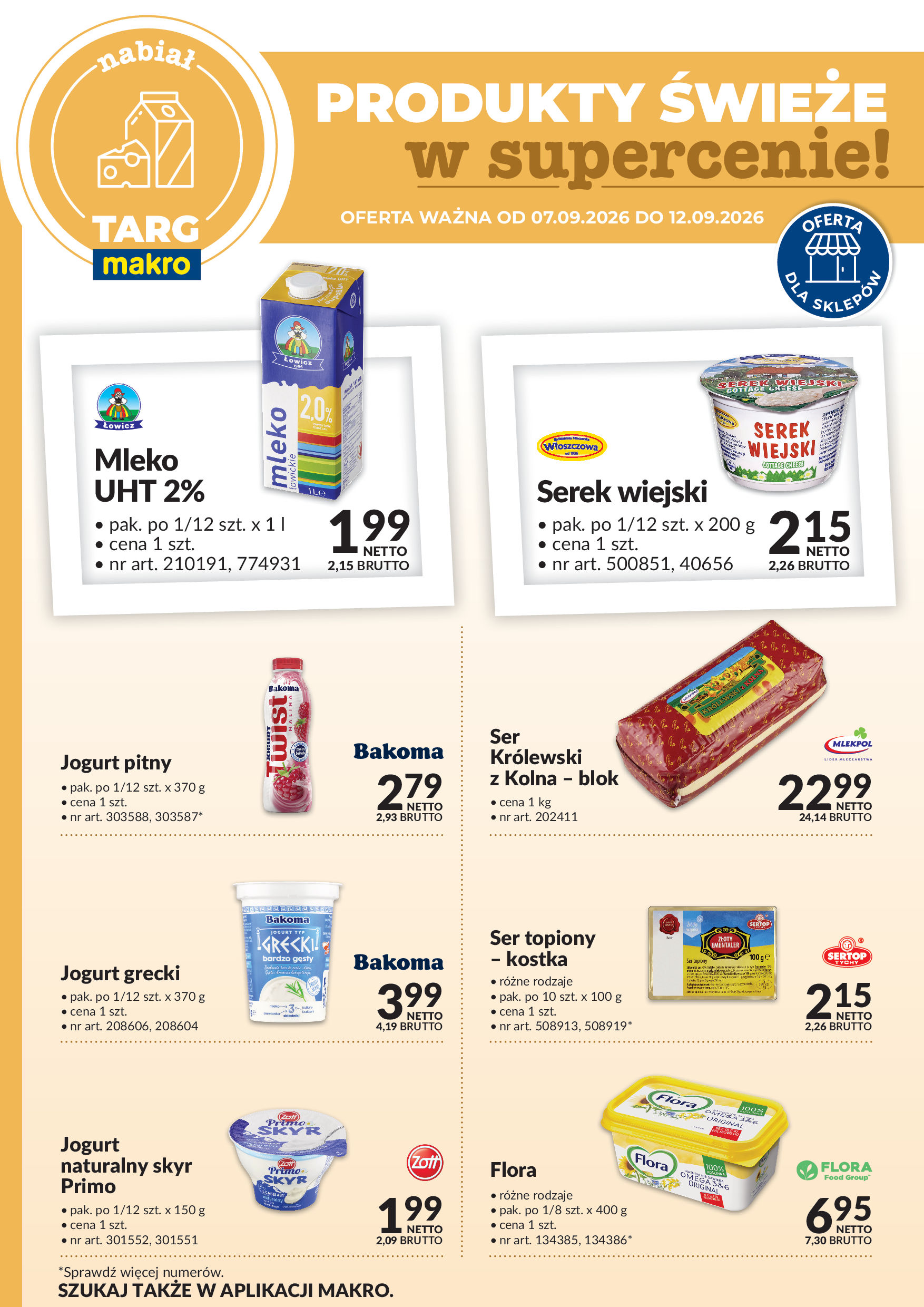 Targ MAKRO - oferta świeża w super cenach!