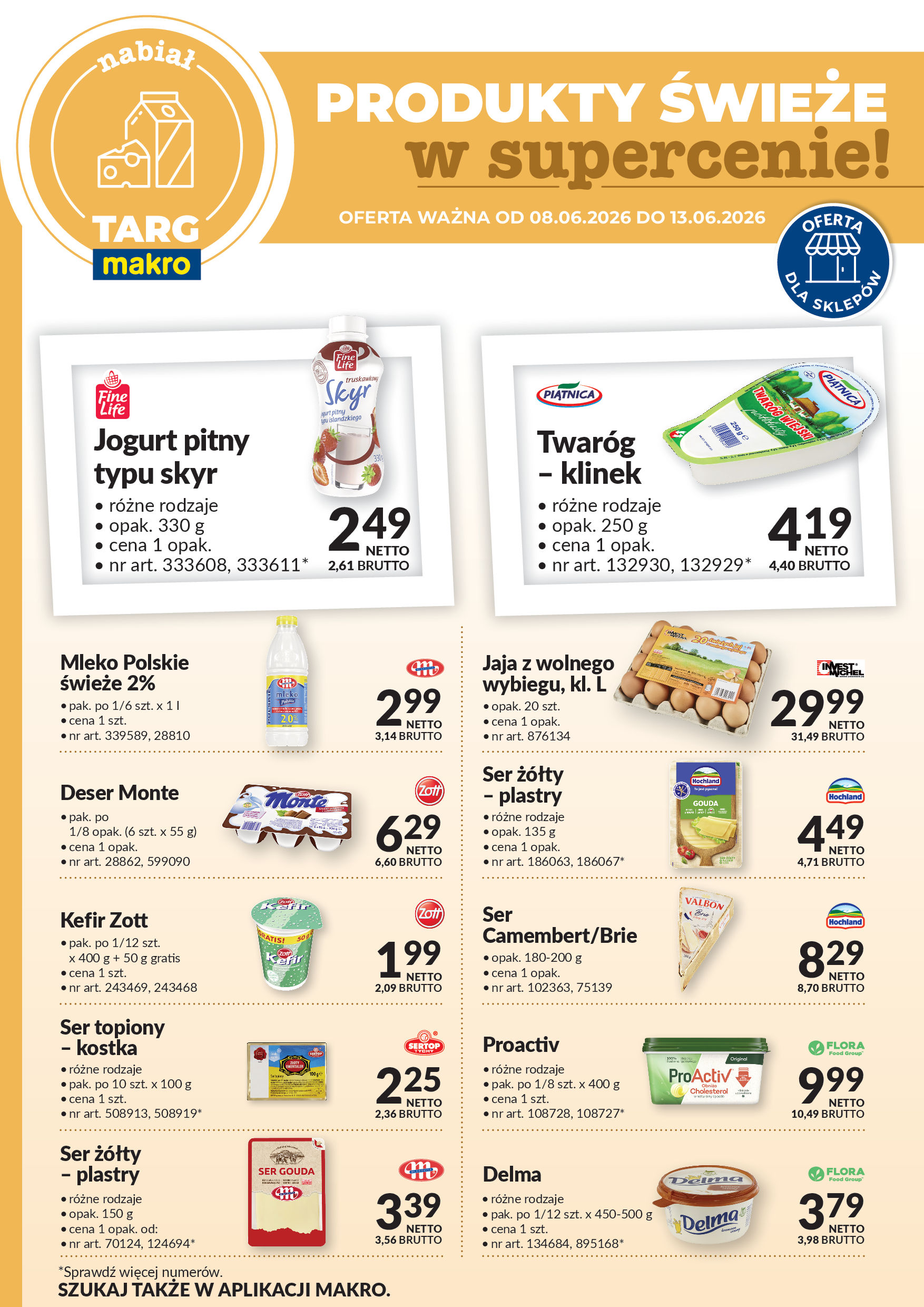 Targ MAKRO - oferta świeża w super cenach! 