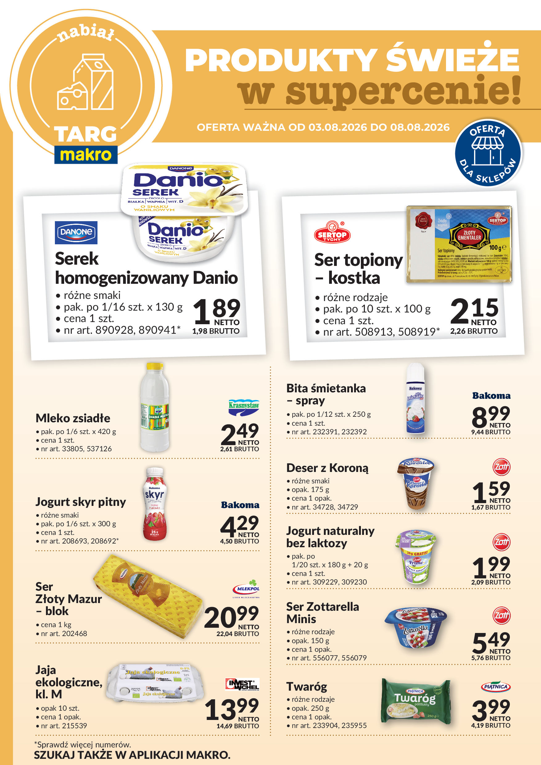 Targ MAKRO - oferta świeża w super cenach!