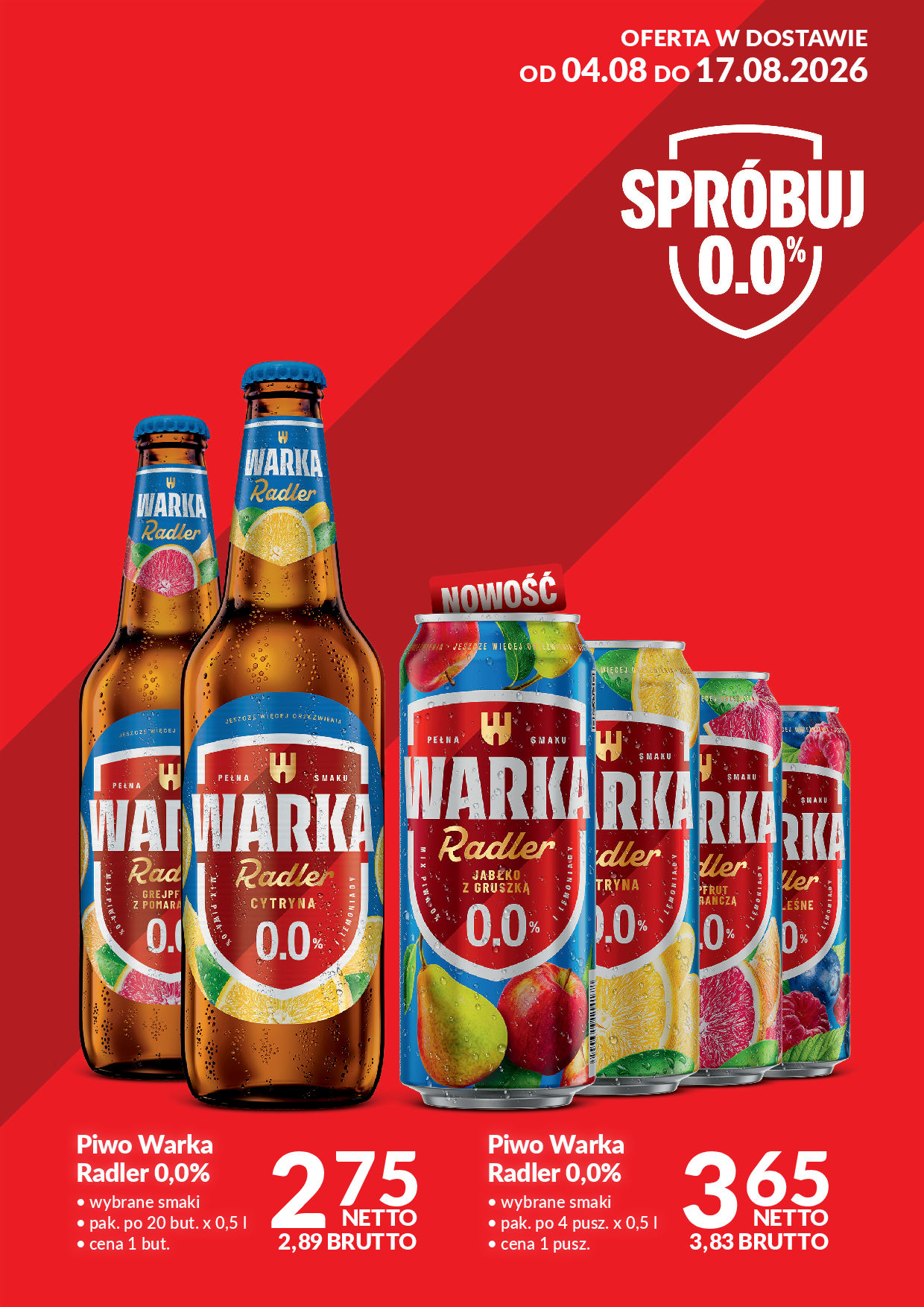 Ulotka ŻYWIEC 0.0%