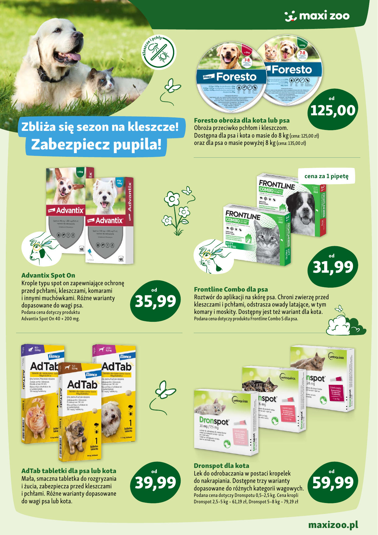 Promocje w sklepach stacjonarnych | MAXI ZOO