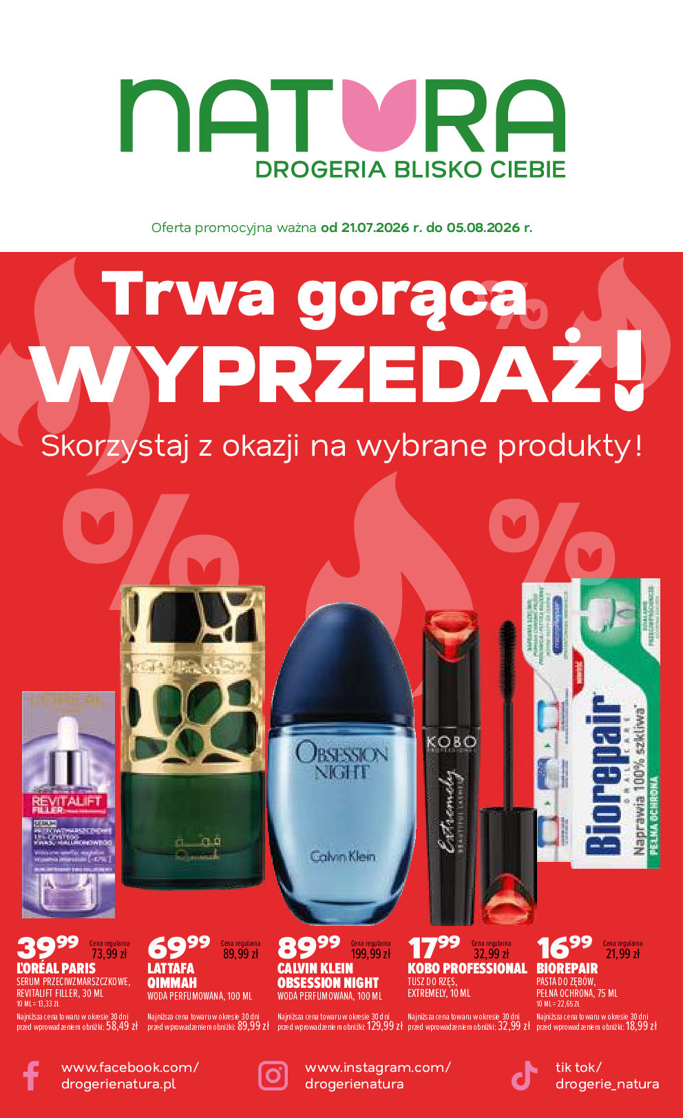 Gazetka Promocyjna Drogerie Natura