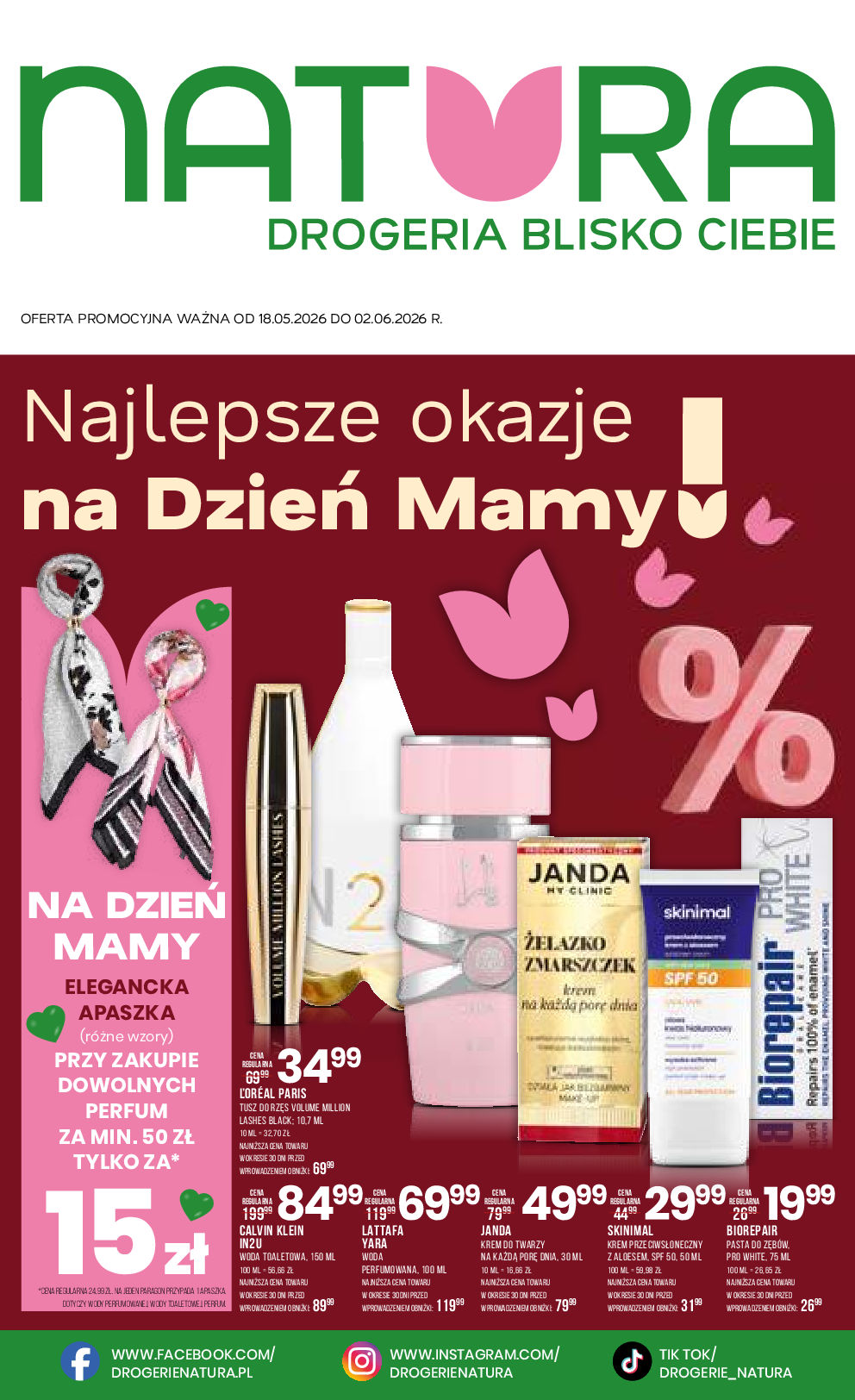 Gazetka Promocyjna Drogerie Natura