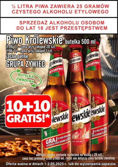 🍺 1 2 05 2025 r piwo krolewskie 1010 gratis