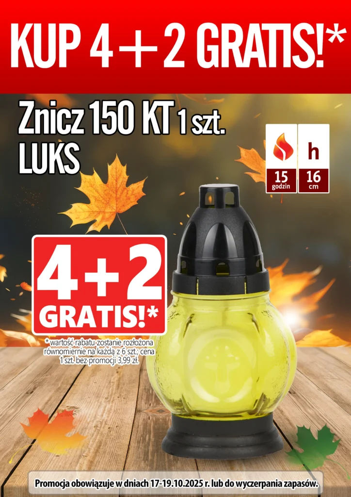 🕯️🔥17-19.10.2025 R. ZNICZ 150 KT LUKS