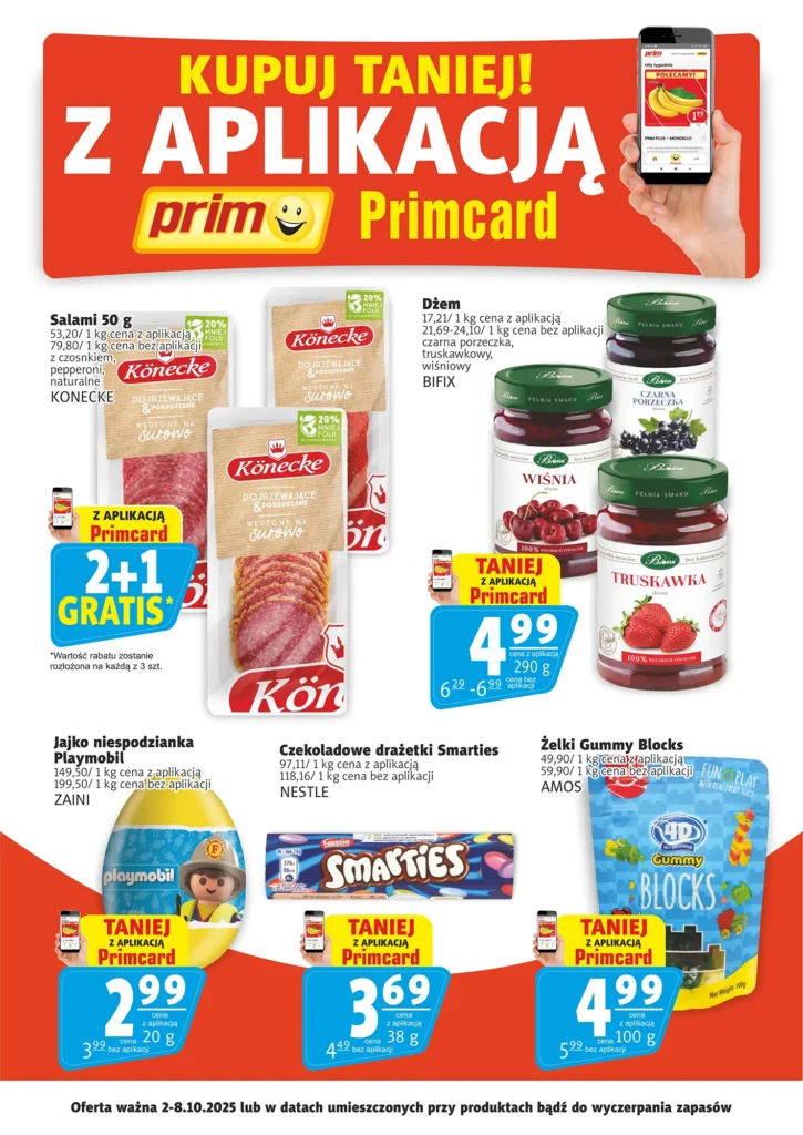 KUPUJ TANIEJ! Z APLIKACJĄ 📲 PRIMCARD