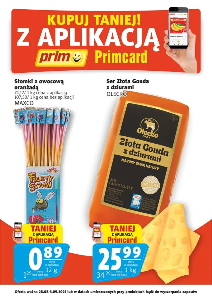 KUPUJ TANIEJ! Z APLIKACJĄ 📲 PRIMCARD