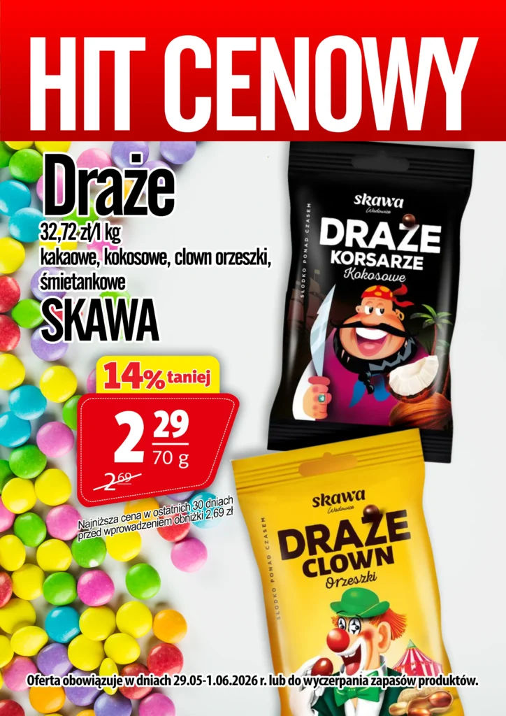 🔴🟡 29.05-1.06.2026 R. DRAŻE SKAWA