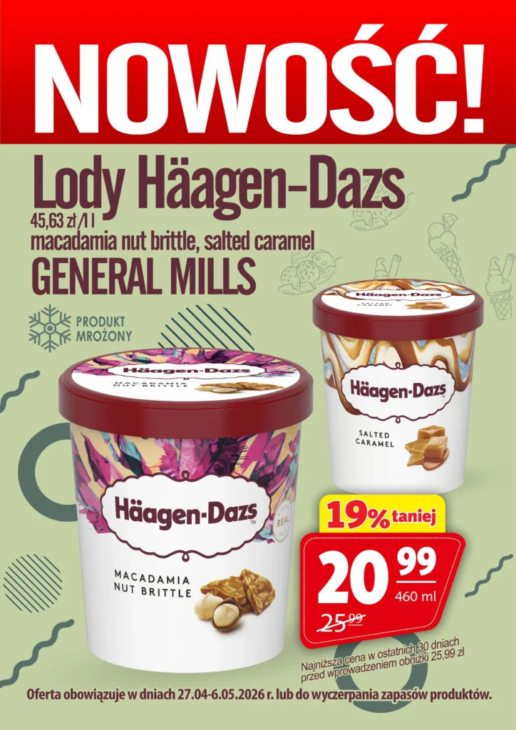 🍦27.04-6.05.2026 R. LODY HAAGEN-DAZS
