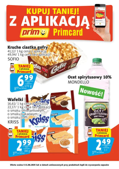 KUPUJ TANIEJ! Z APLIKACJĄ 📲 PRIMCARD