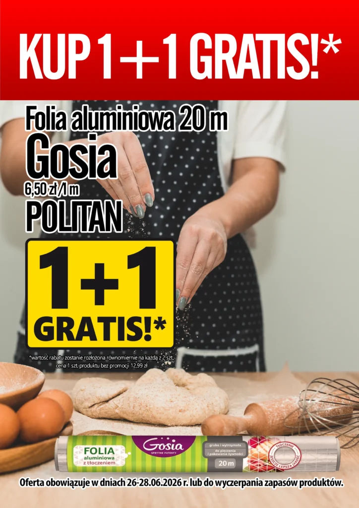 ️‍26-28.06.2026 R. FOLIA ALUMINIOWA GOSIA