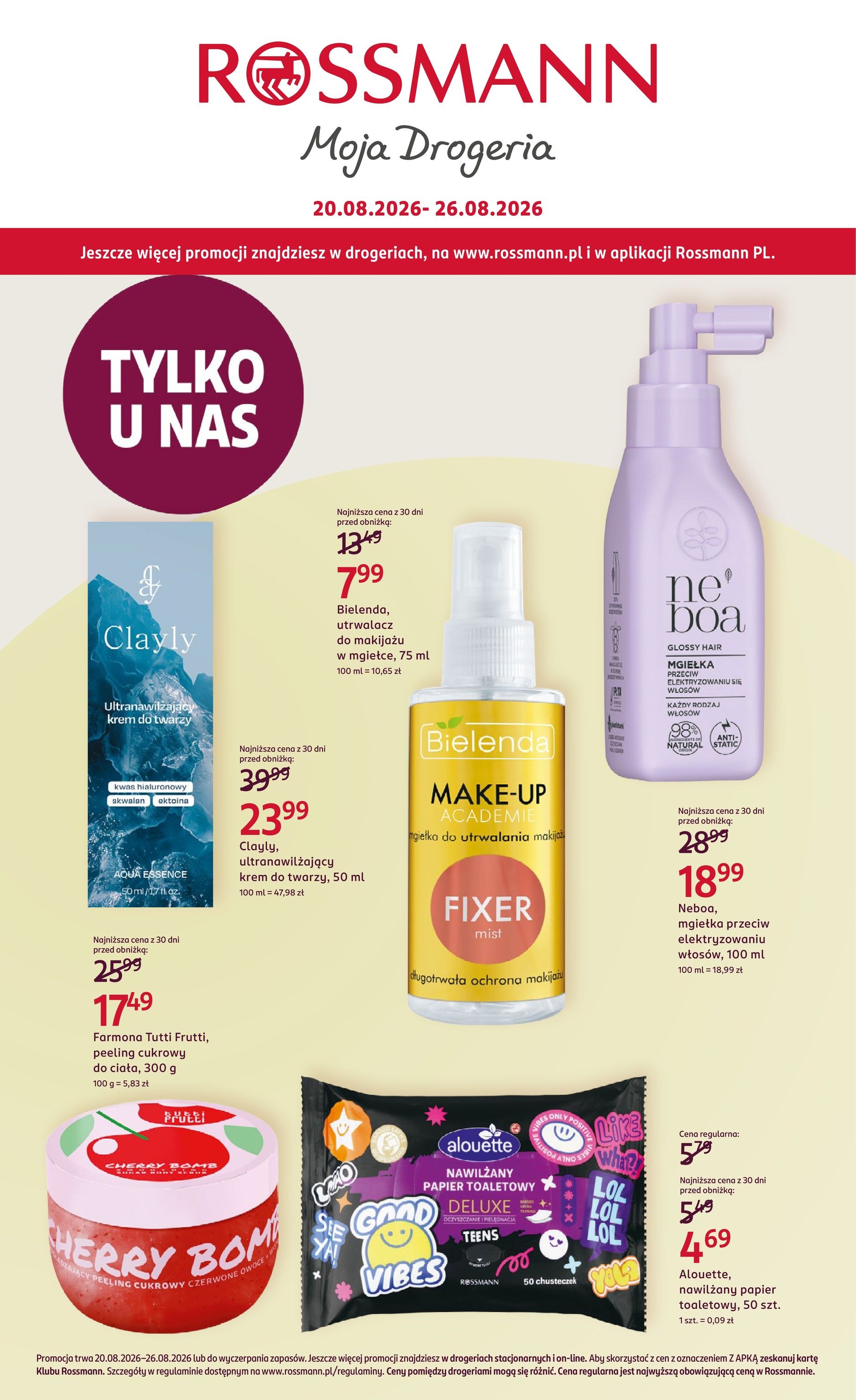 Gazetka Rossmann 20 - 26 sierpnia