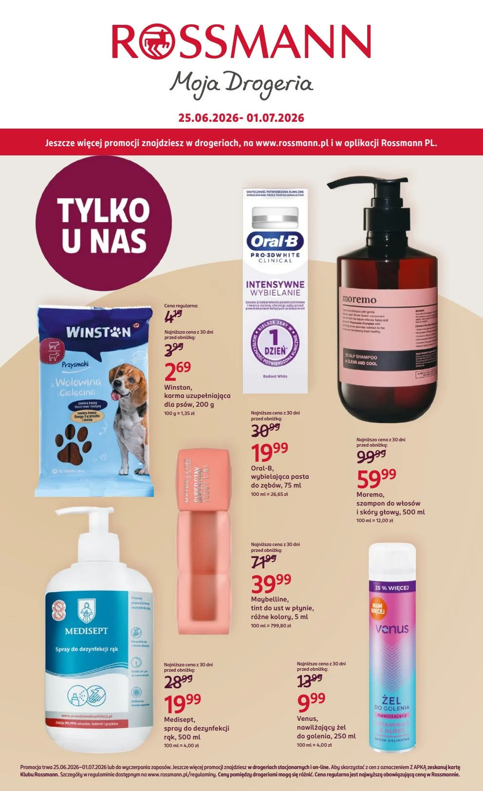 Gazetka promocyjna Rossmanna 25 czerwca - 1 lipca.pdf