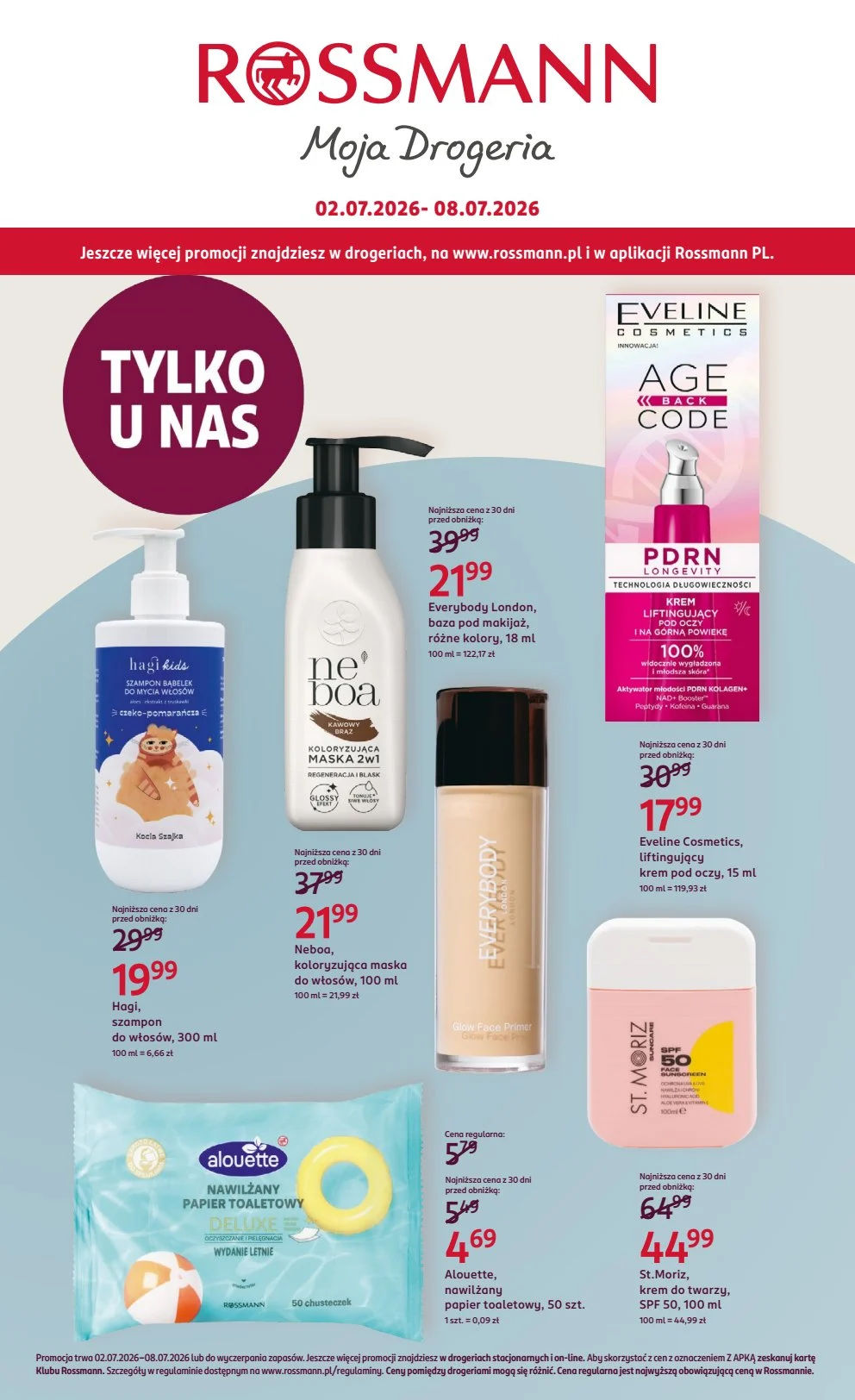 Gazetka promocyjna Rossmanna 2 - 8 lipca.pdf
