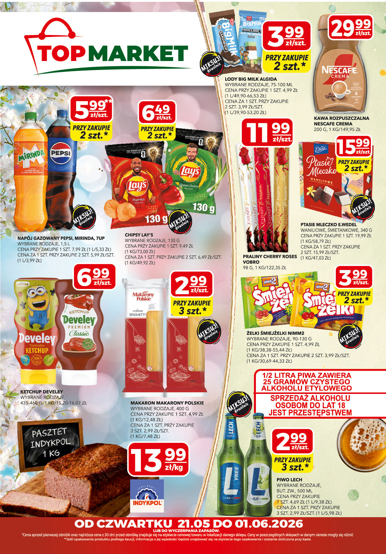 Gazetka Top Market 4 strony