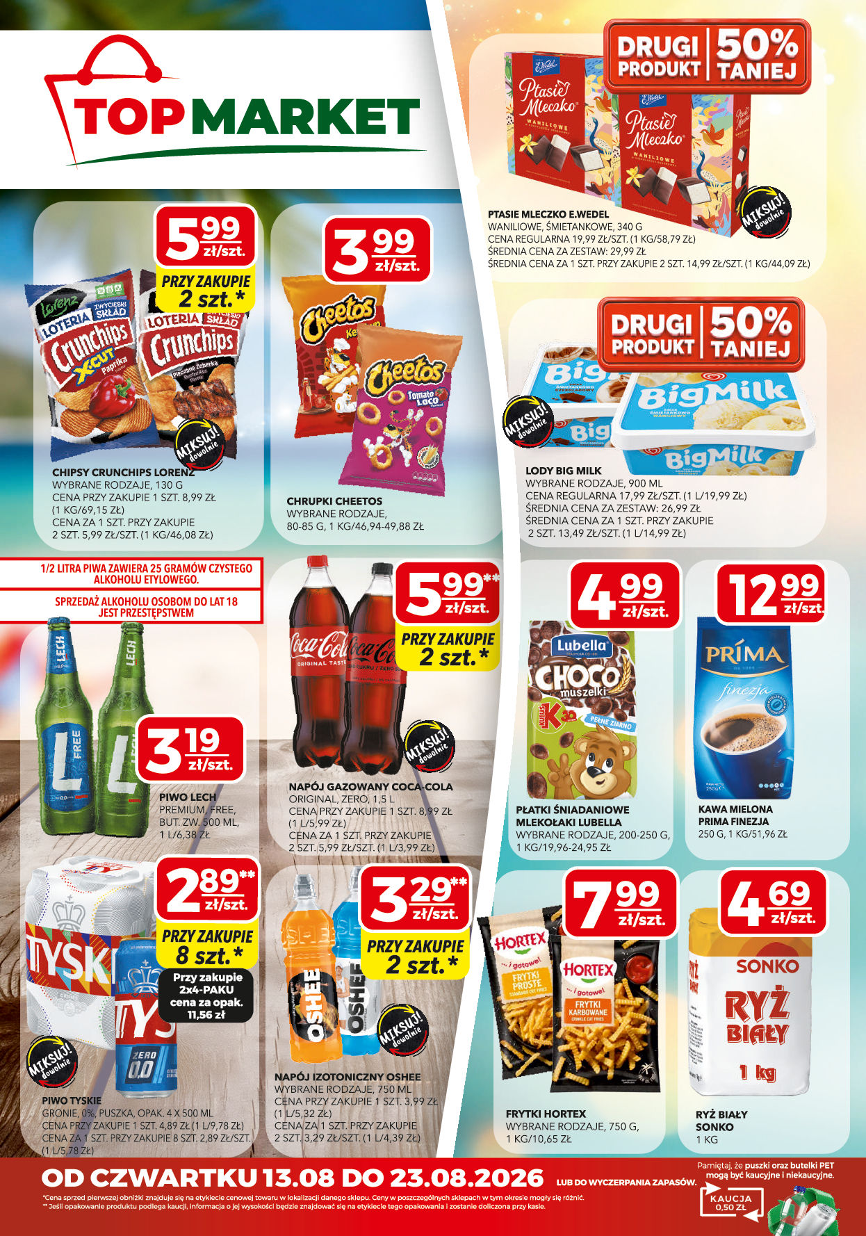 Gazetka Top Market 4 strony