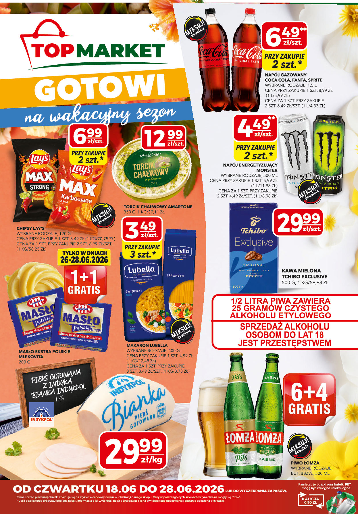 Gazetka Top Market 4 strony
