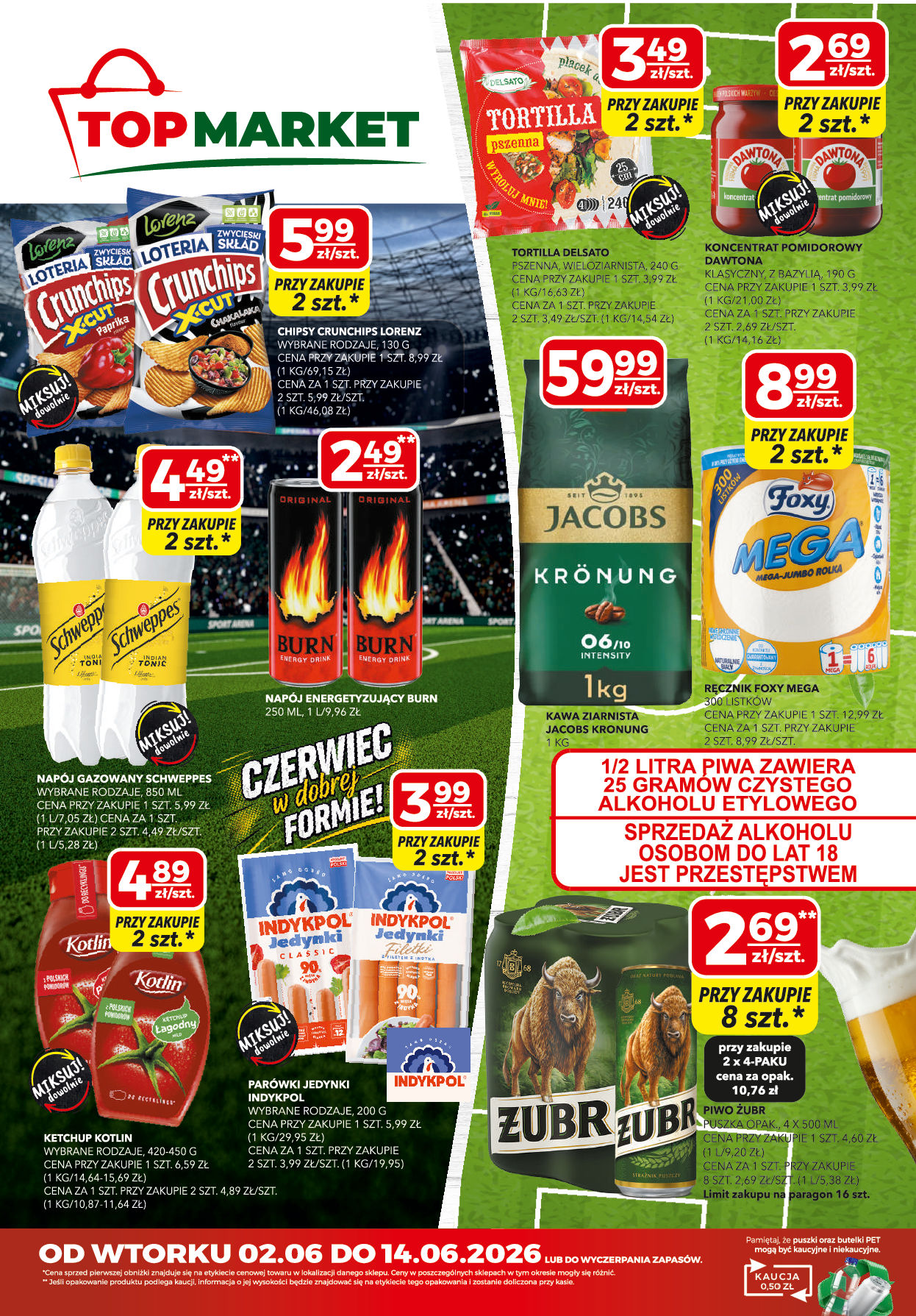 Gazetka Top Market 4 strony