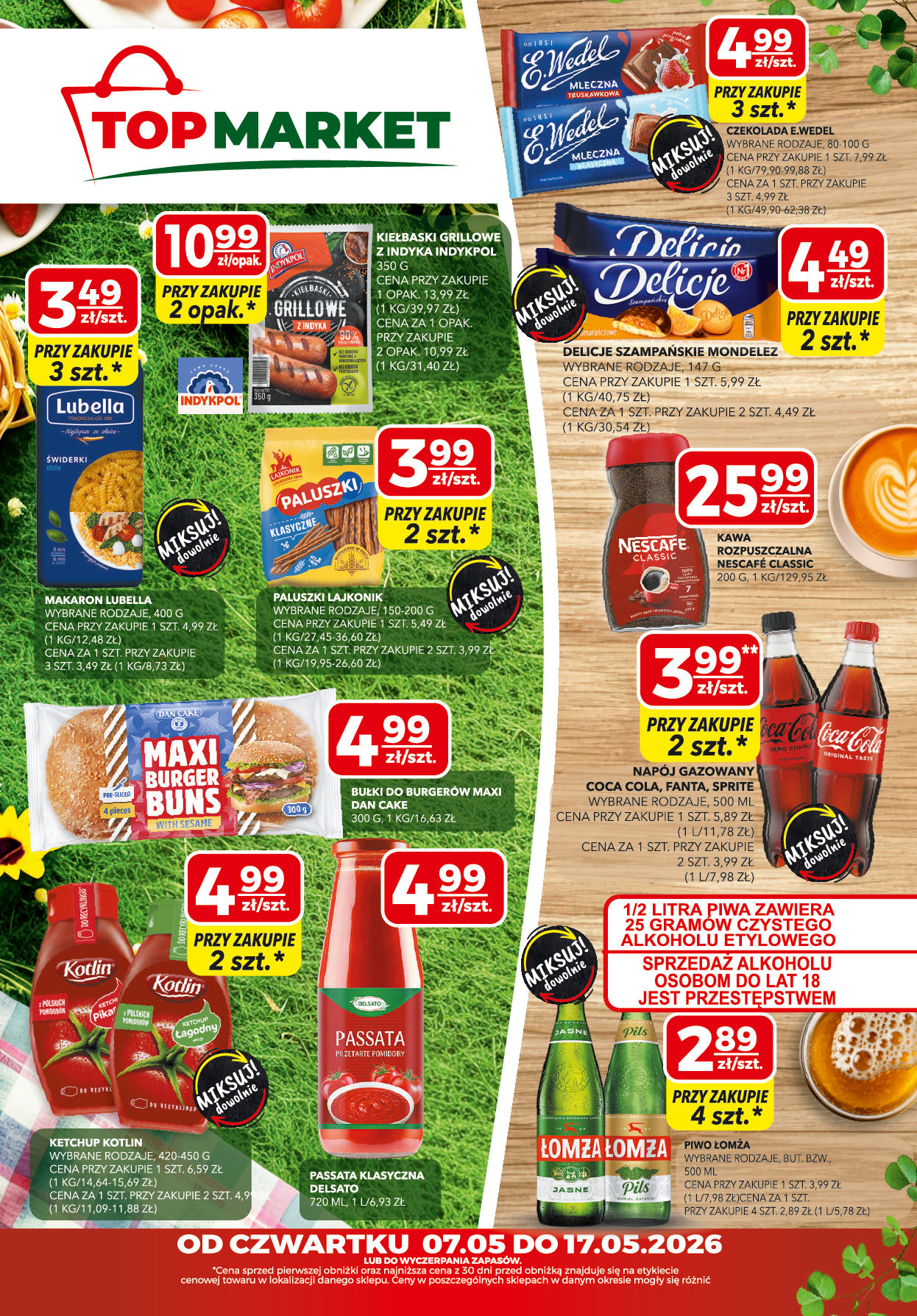 Gazetka Top Market 4 strony