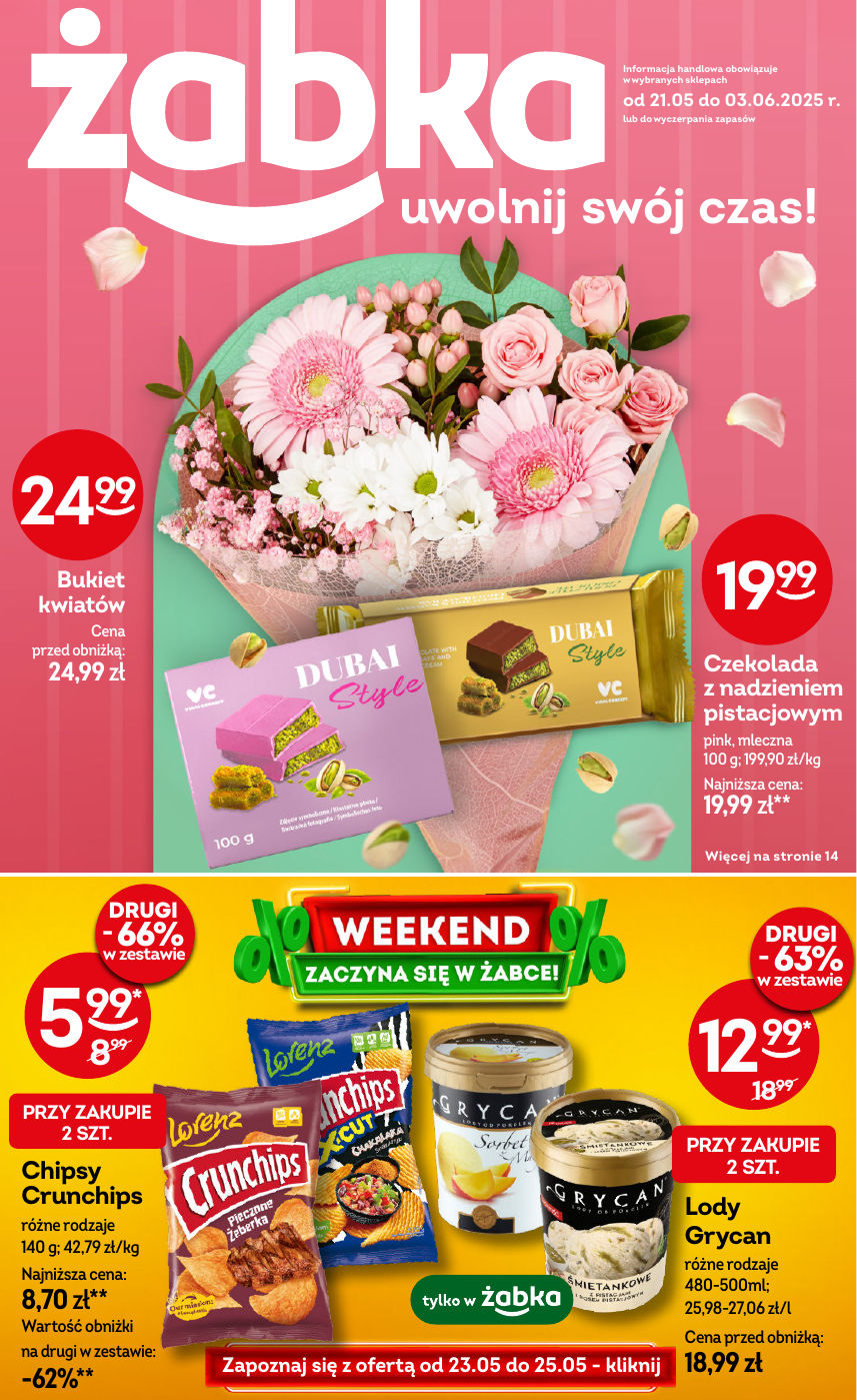 Najnowsze promocje w sklepach Żabka