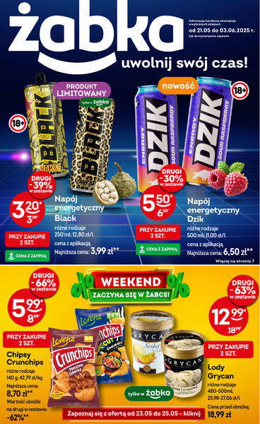 Najnowsze promocje w sklepach 呕abka