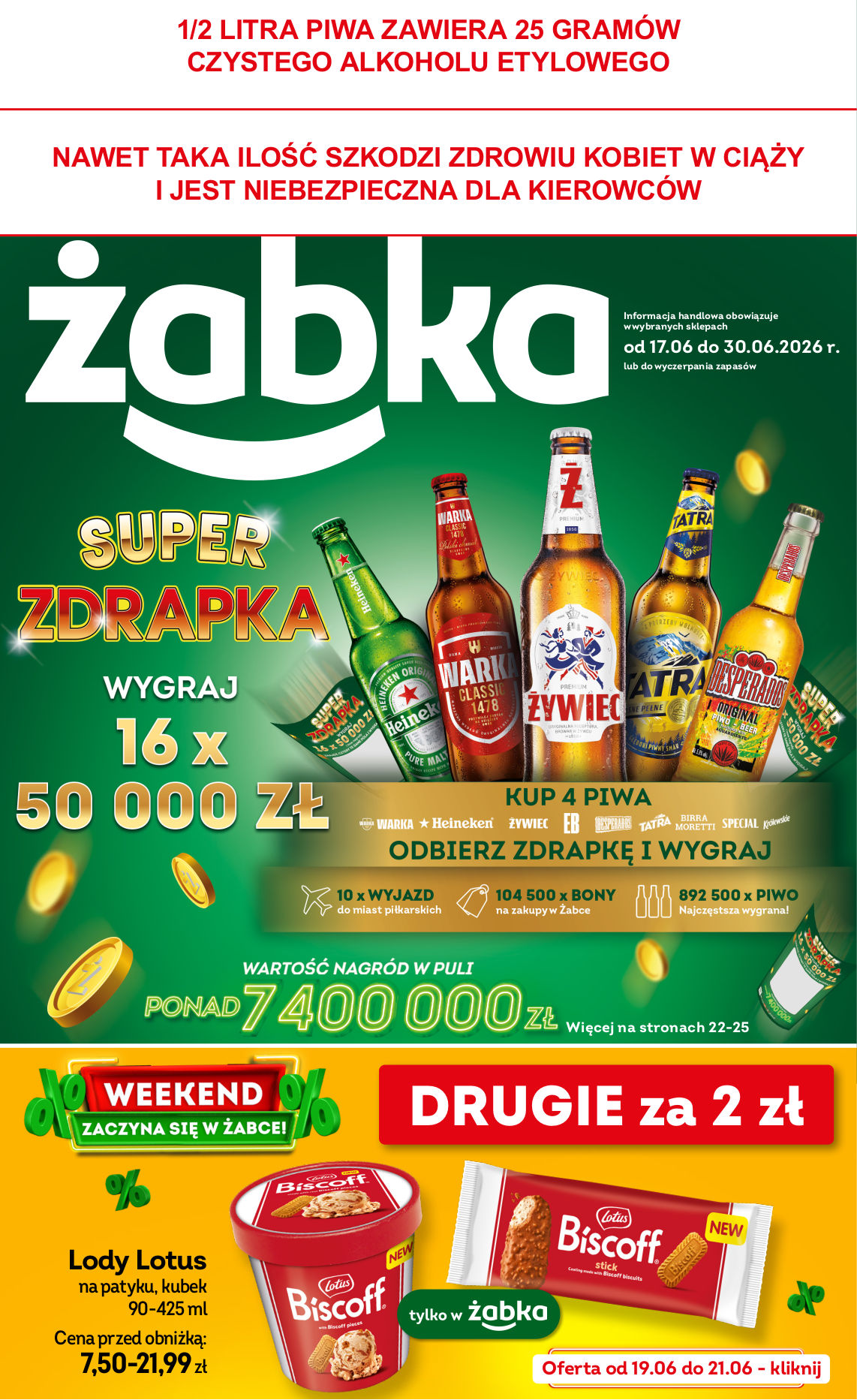 Najnowsze promocje w sklepach Żabka