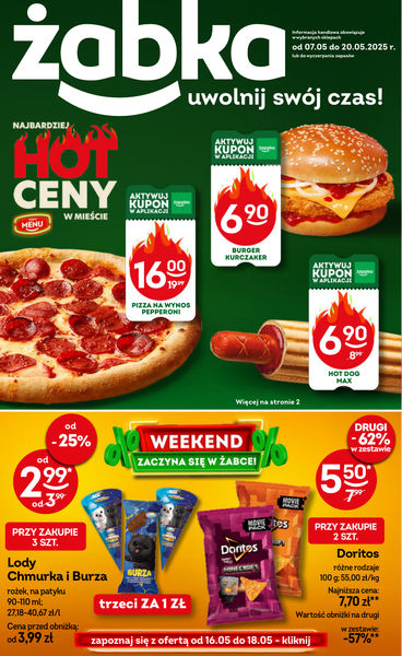 Najnowsze promocje w sklepach Żabka