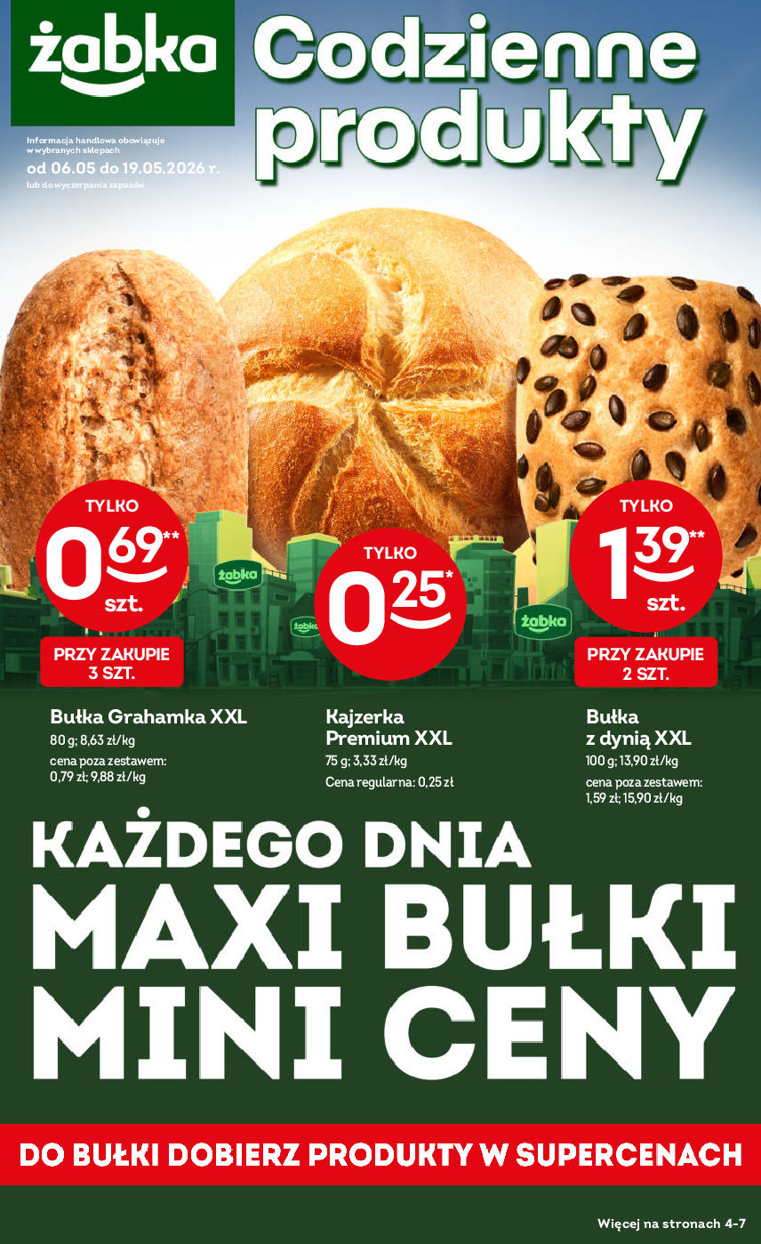 Najnowsze promocje spożywcze w sklepach Żabka