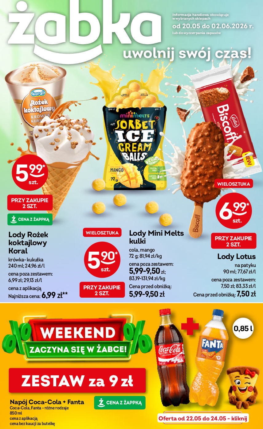 Najnowsze promocje w sklepach Żabka