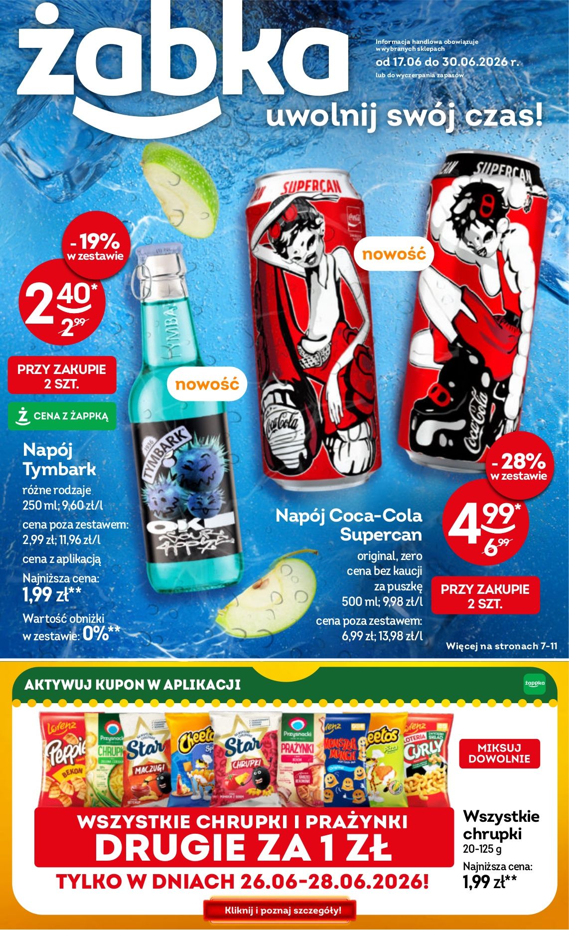 Najnowsze promocje w sklepach Żabka