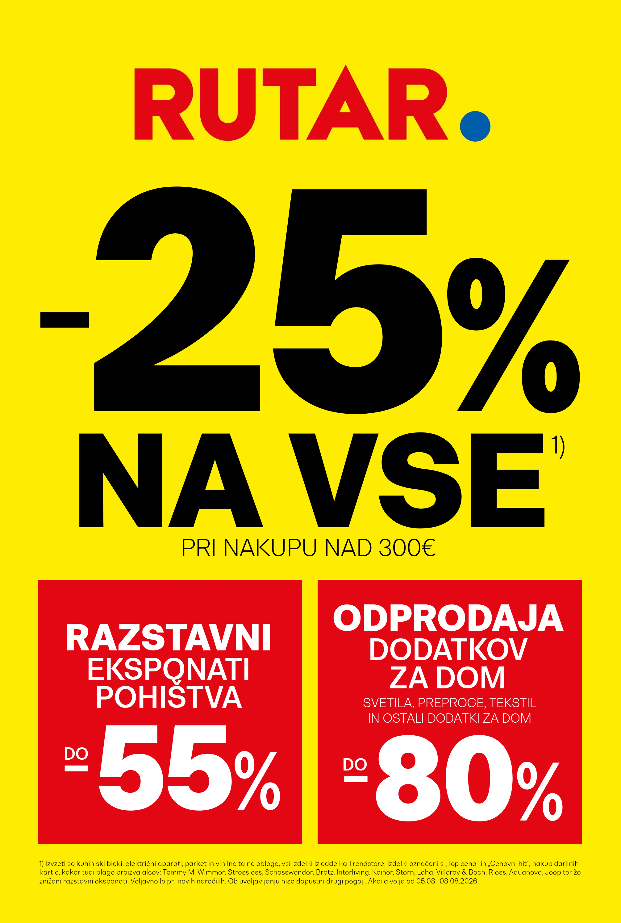-25% na vse