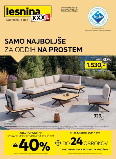 Samo najboljše za oddih na prostem